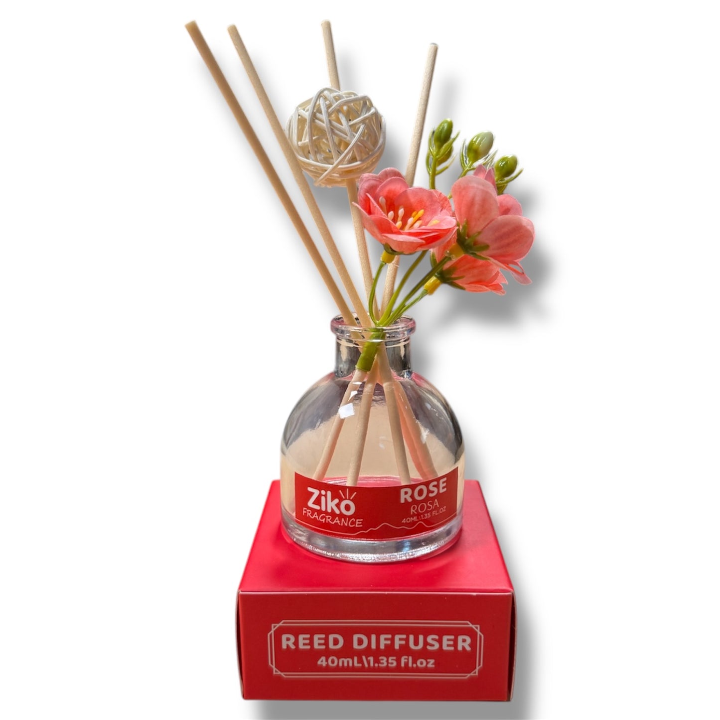 Flower Reed Diffuser Set - Floral Scent