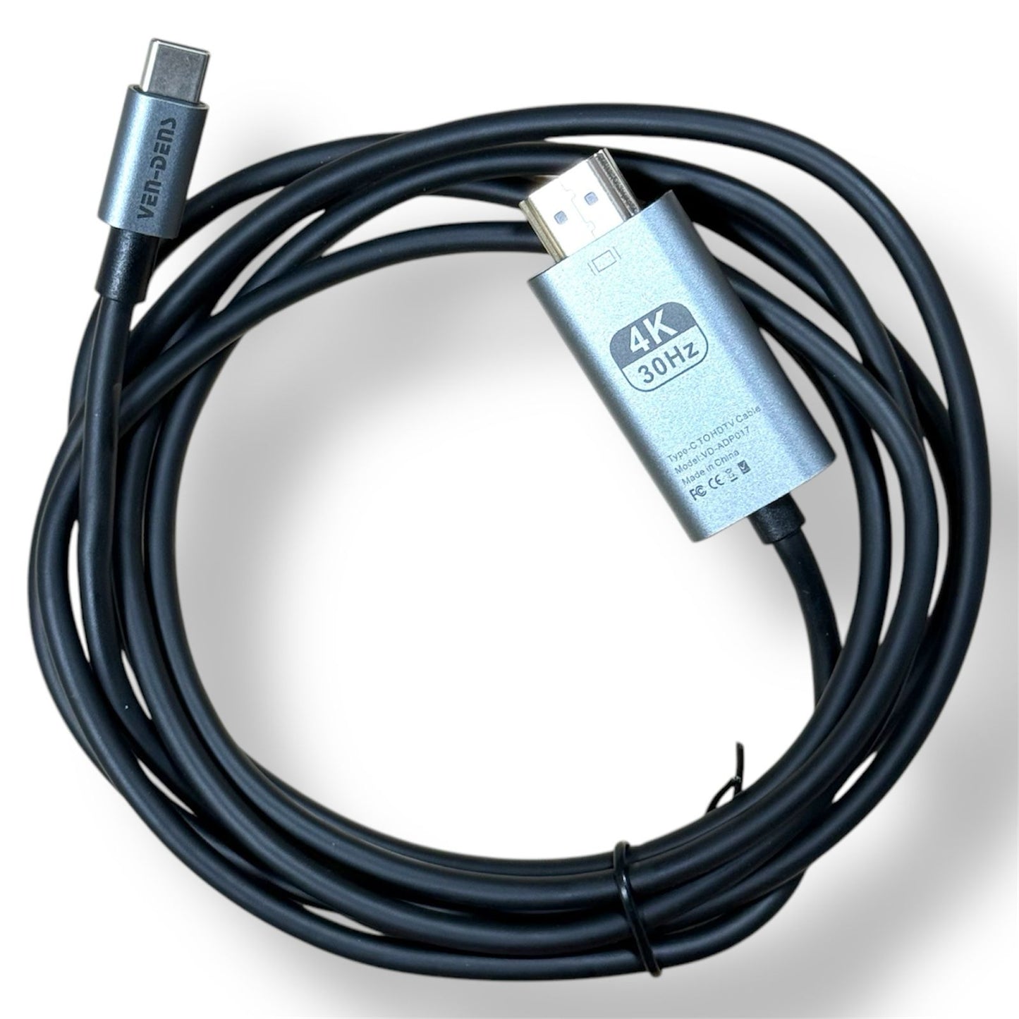 HDMI to USB-C Cable – 4K UHD Display Adapter for Laptops, Tablets & Phones