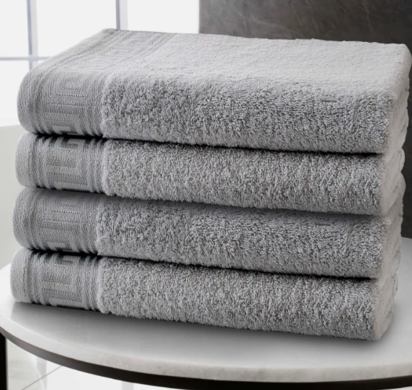 4 Pack Hand Towels 100% Egyptian Cotton 500 GSM Premier Quality Bathroom Towels