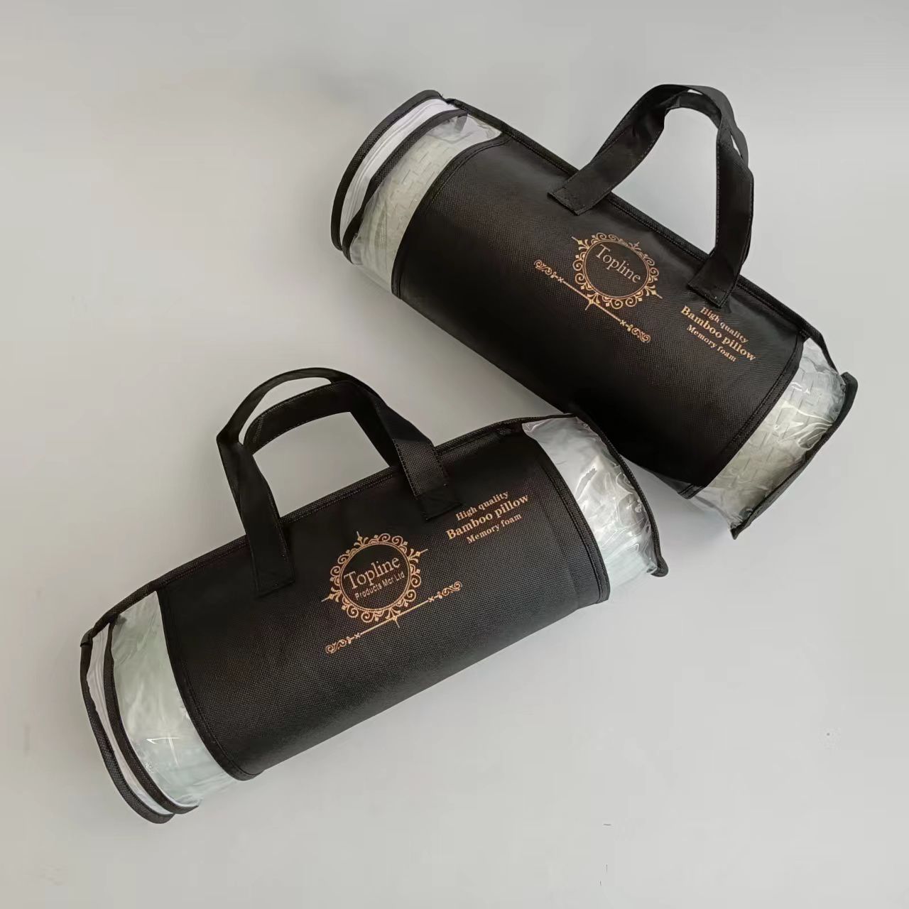 Luxury Bamboo Pillow – Cooling Memory Foam Support for Better Sleep