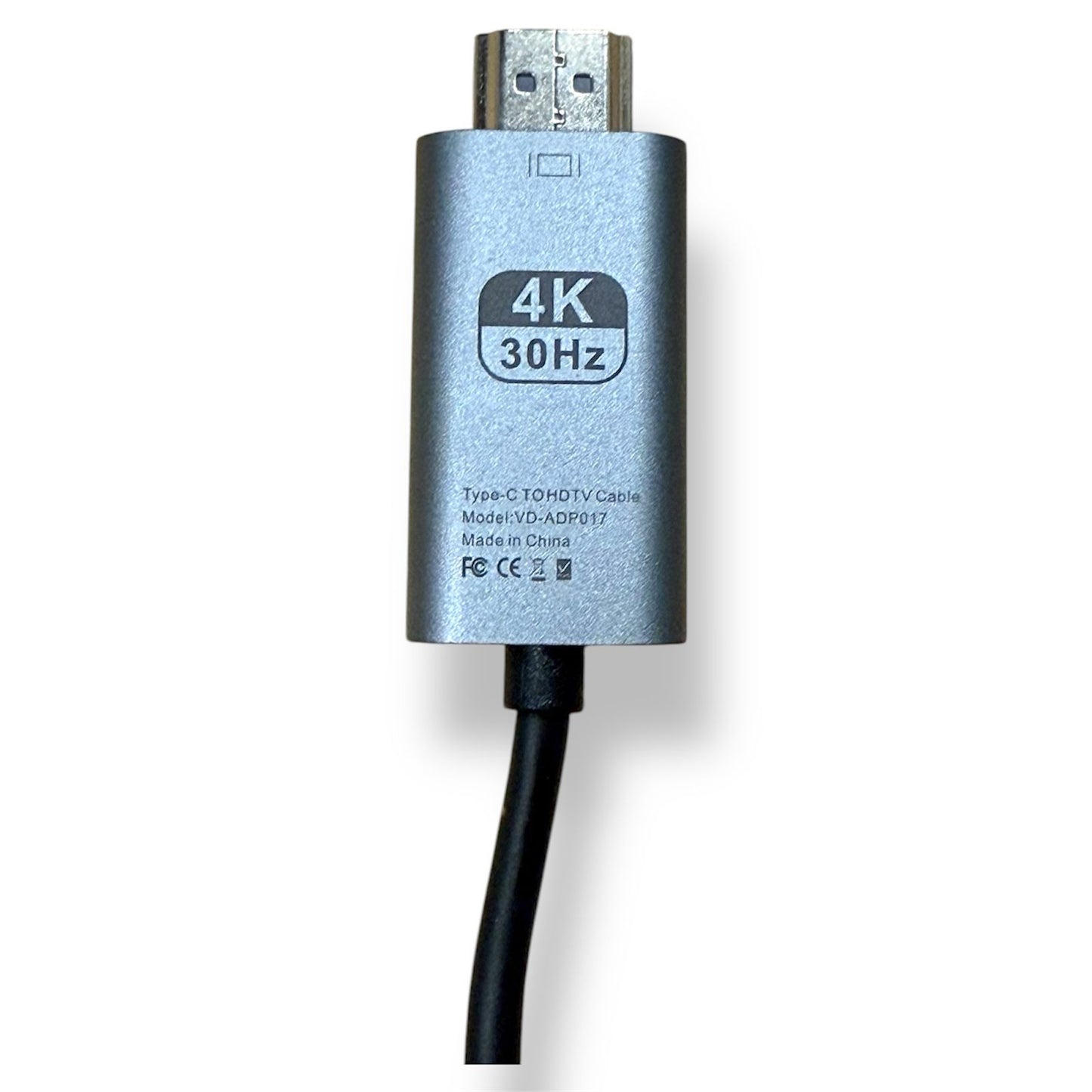 HDMI to USB-C Cable – 4K UHD Display Adapter for Laptops, Tablets & Phones