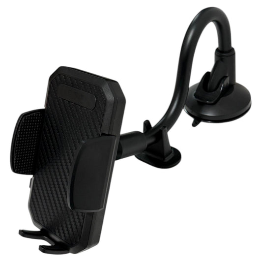 Universal Mobile Car Holder – 360° Adjustable Long Arm Mount for Dashboard & Windshield